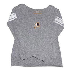Touch Modern‎ Washington Redskins Gray Long Sleeve Shirt Women’s Medium